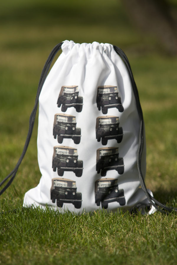 Land Rover Drawstring Bag - HoofPrints Originals