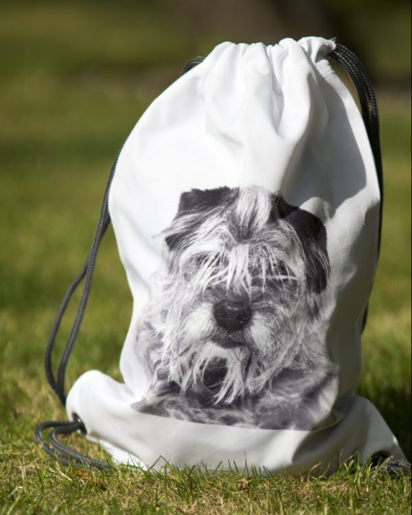 Border Terrier Drawstring Bag - HoofPrints Originals