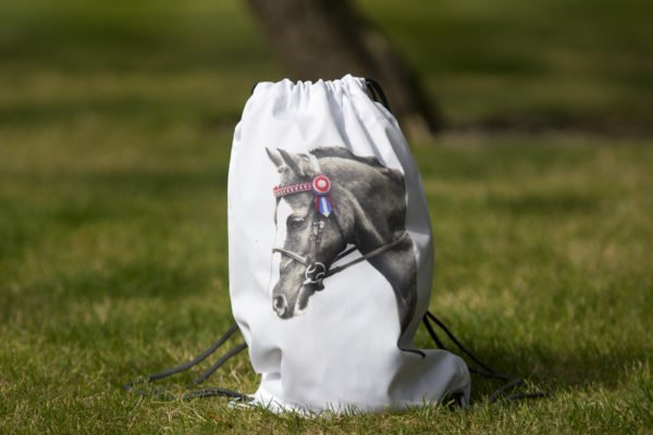 Show Pony Drawstring Bag - HoofPrints original