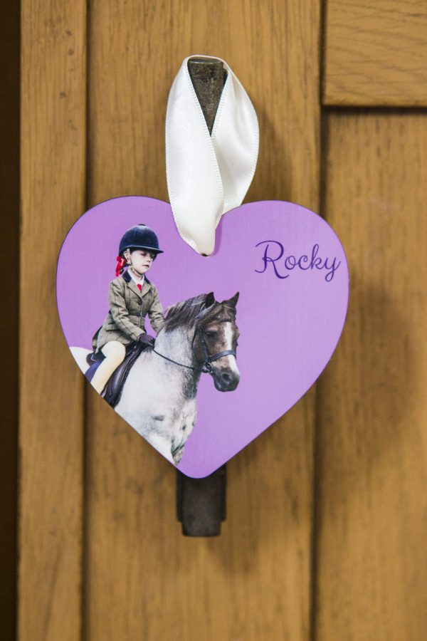 HoofPrints Personalised Photo Heart Ornament