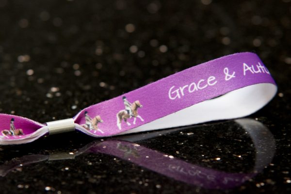 HoofPrints Personalised Photo Wristbands - Images of your own horse or pony