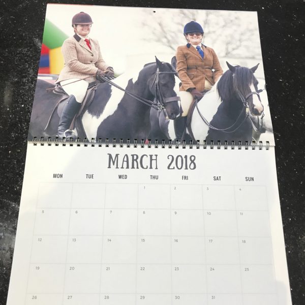 Personalised Photo Calendars - HoofPrints Personalised Giftware