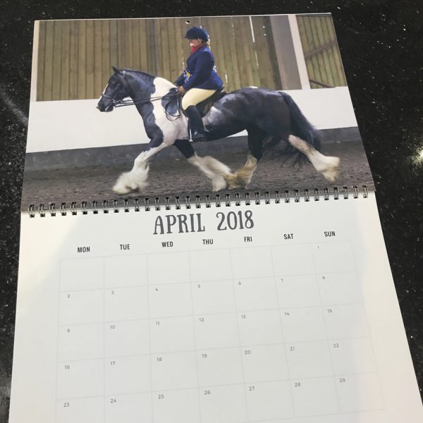 Personalised Photo Calendars - HoofPrints Personalised Giftware